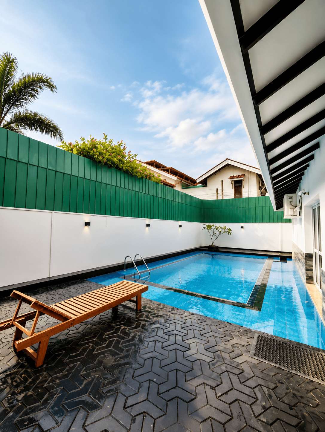 Villa Serenita private swimming pool and sun terrace